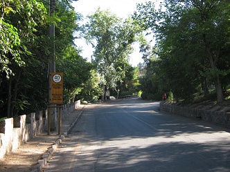 Geschwindigkeitstafel 40 km/h