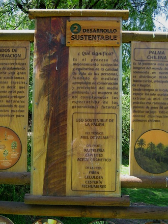 Die grosse Hinweistafel f�r nachhaltige
                          Entwicklung, Text 2