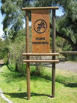 Die Zonentafel zum Heilkräutergarten Die Zonentafel zum Heilkräutergarten