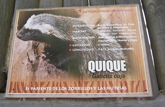 Tafel mit Angaben �ber den Kleingrison