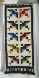 Tejido de José
Cotacachi con pájaros gráficos en colores Tejido de José Cotacachi con pájaros
gráficos en colores