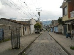 La calle Peguche / �an Peguche