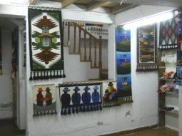 Pared con un grupo de tejidos