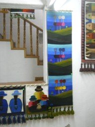 Tejidos peque�os mostrando la playa