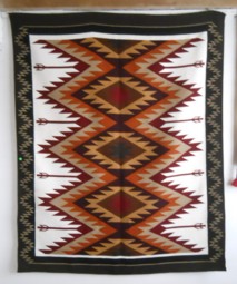 Tejido gr�fico multicolor con dise�o de
                            rayas