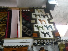 Wandteppich mit Katzen