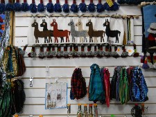 Wandteppich mit Lamas