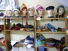 Strickm�tzen, Nahaufnahme