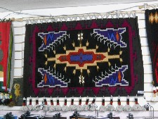 Tejido con dise�o gr�fico 02, un dise�o
                            c�ntrico