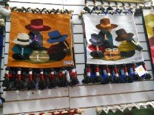 Tejido mostrando mujeres intrigantes,
                          primer plano 02