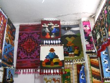 Tejidos con mujeres y gr�ficos