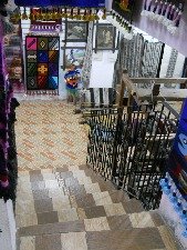 La escalera al s�tano