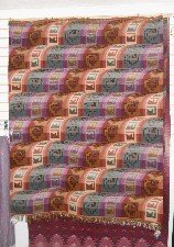 Tejido con dise�o gr�fico