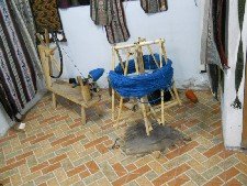 Aparato para enrollar la lana