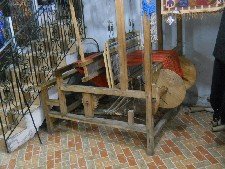 Telar grande, primer plano