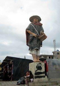 Denkmal und Weberei-Ausstellung