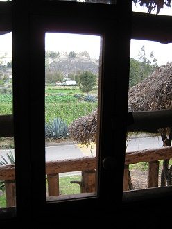 Aussicht aus dem G�stezimmer 01