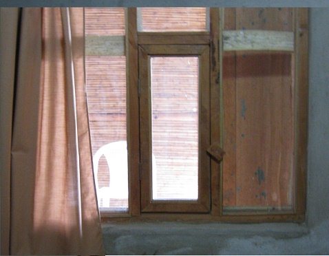 Fenster mit Fensterschloss