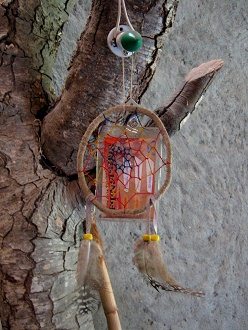 Traumf�nger in der Herrberge
                                  "Inka Huasi" von Jos�
                                  Ignazio in Salasaca-Huasalata