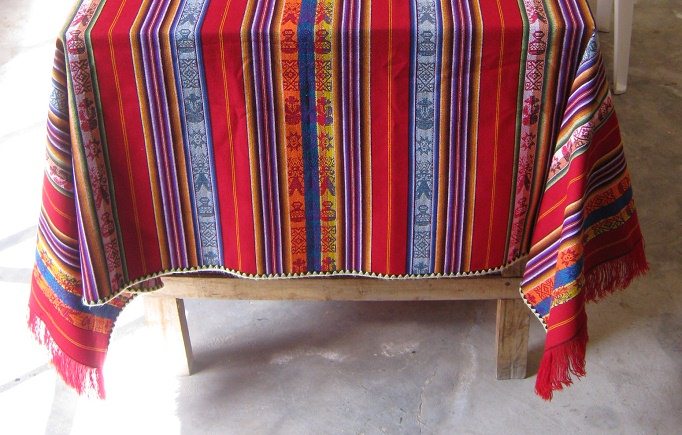 Die grosse Tischdecke, Nahaufnahme 02