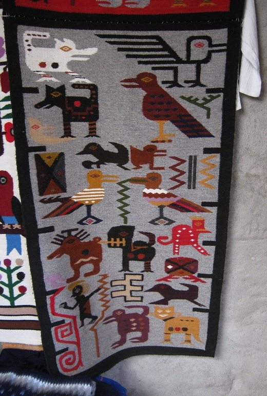 Inkakalender in Grau