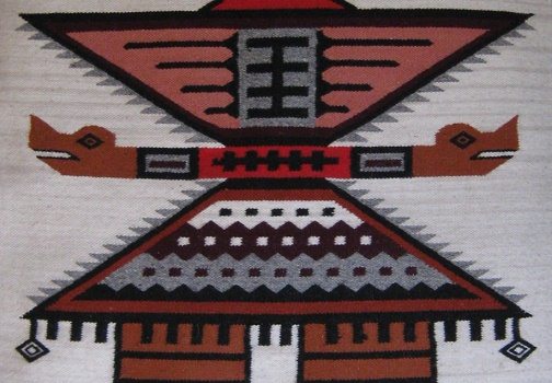 Kleid und G�rtel des Inkat�nzers,
                            Nahaufnahme