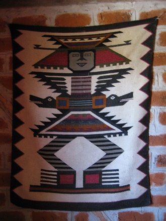 Ein weiterer Wandteppich mit einem
                          Inkak�nig