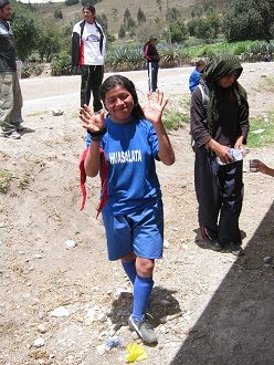 Eine Spielerin aus Huasalata