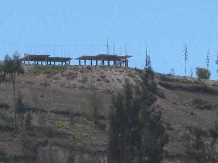 Haus mit Aussicht im Bau