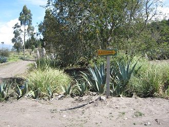 Wegweiser zur Schule
                          "Katitawa"