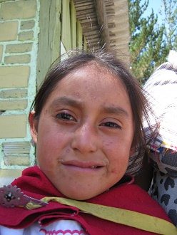 Kind an der Katitawa-Schule,
                                  Portrait