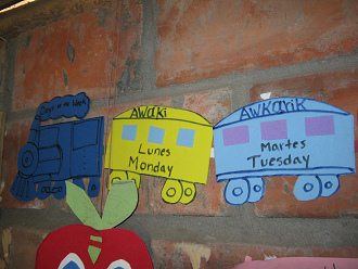 Der "Wochenzug",
                                  Wochentage 01