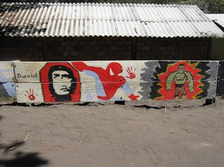 Che Guevara und Supermann