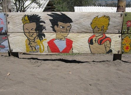 Buben mit
                          Stromlinienfrisuren