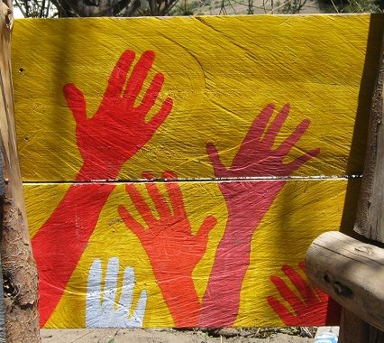 Werkende H�nde, Nahaufnahme