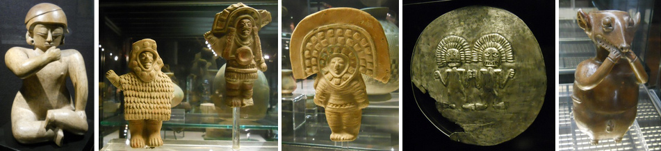 Quito, Museum
                      "Kulturhaus" ("Casa de la
                      Cultura") mit G�ttern, Ausserirdischen,
                      Astronauten