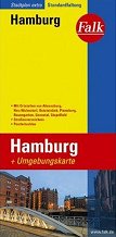 Plano de la ciudad grande de
                                    Hamburgo de la edici�n Falk