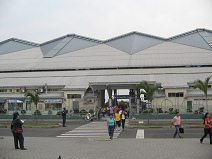 Guayaquil, der Metrov�a-Terminal Daule,
                          Panoramafoto 02