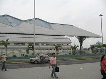 Guayaquil, der Metrova-Terminal Daule,
                          Panoramafoto 03