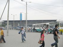 Guayaquil, der nationale
                          und internationale Busbahnhof "Terminal
                          Terrestre"