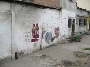 Machala, ein Velotransporter
                          (Lastenvelo)