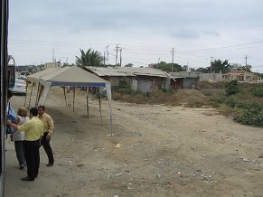 Zoll Peru-Ecuador, Zollhalt