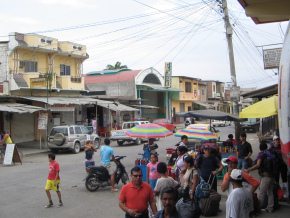 Huaquillas, CIFA-Busterminal, Aussicht