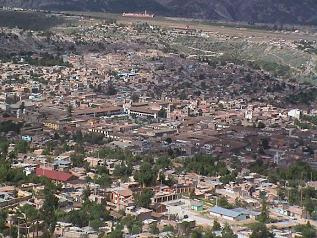 Sicht auf Ayacucho