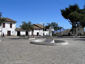 Quinua, Zentralplatz