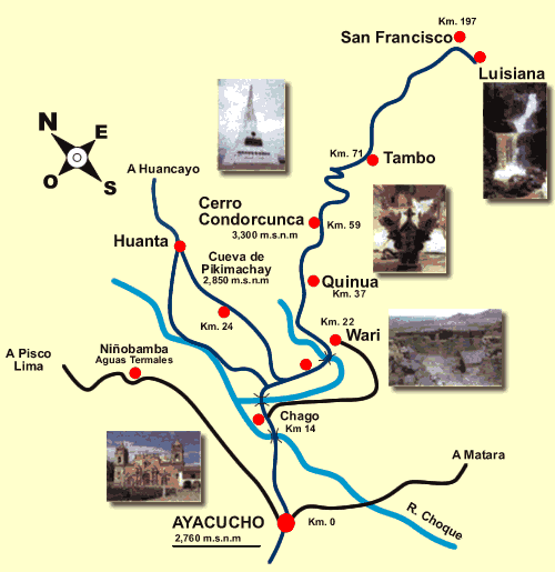 Karte
                      Ayacucho-Wari/Huari-San-Francisco