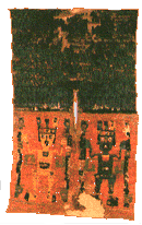 Wari: Stoff mit
                        mythischen Motiven