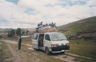 �berladenes Combi, Frontansicht