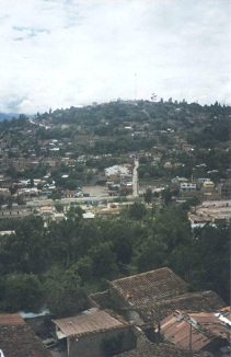 Sight from "Santa Ana" from the
                        house of the Gallardo family to Ayacucho 01