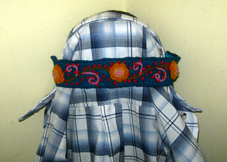 Vincha de flores, bordado (03)